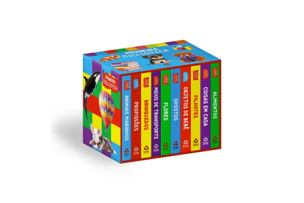 Minha Primeira Biblioteca - Box com 10 Livrinhos