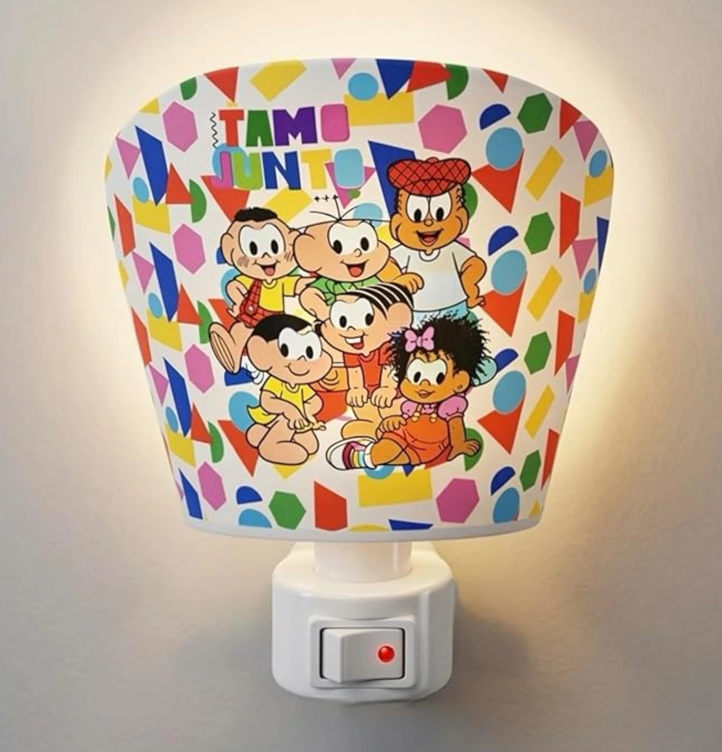 Luminária LED Infantil Turma da Mônica Casamilu