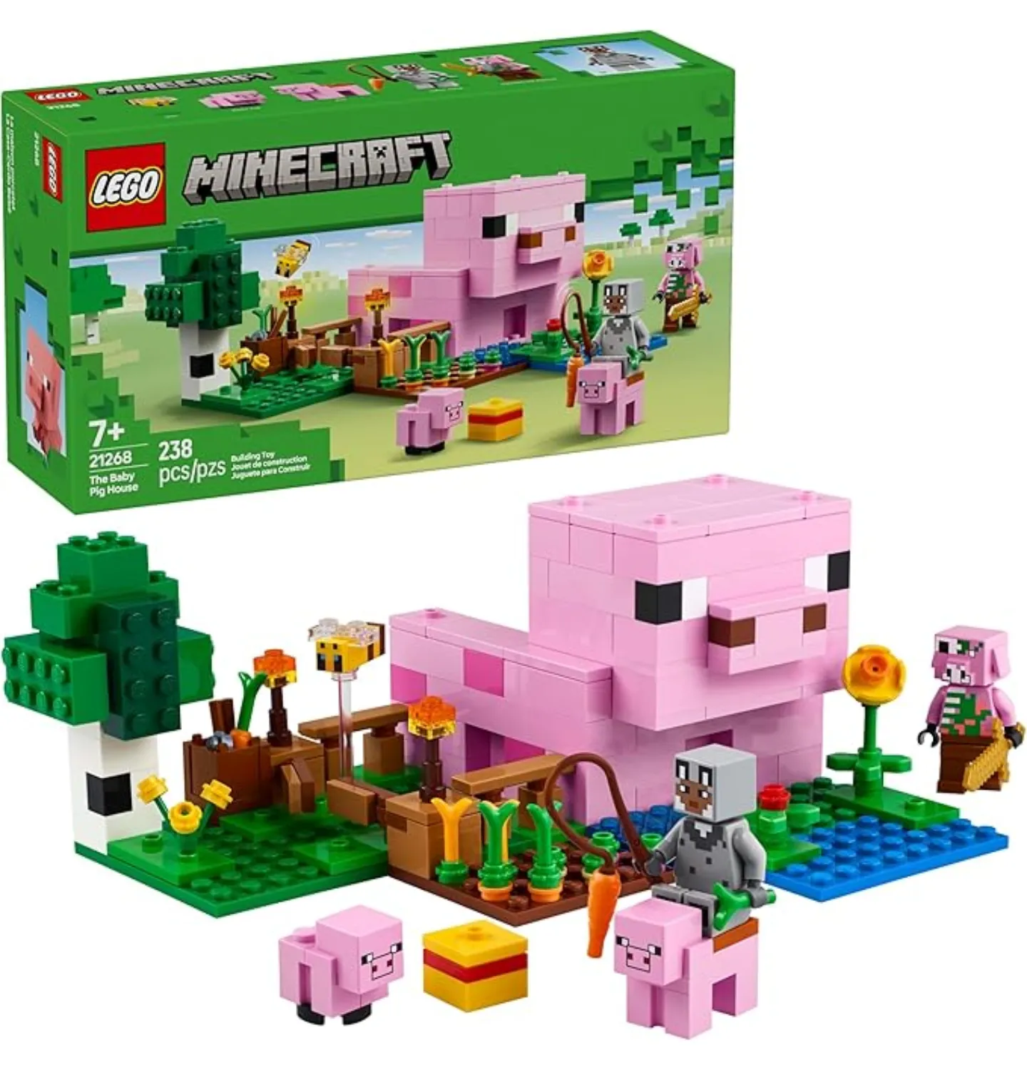 LEGO Minecraft A Casa Porco Bebê 21268