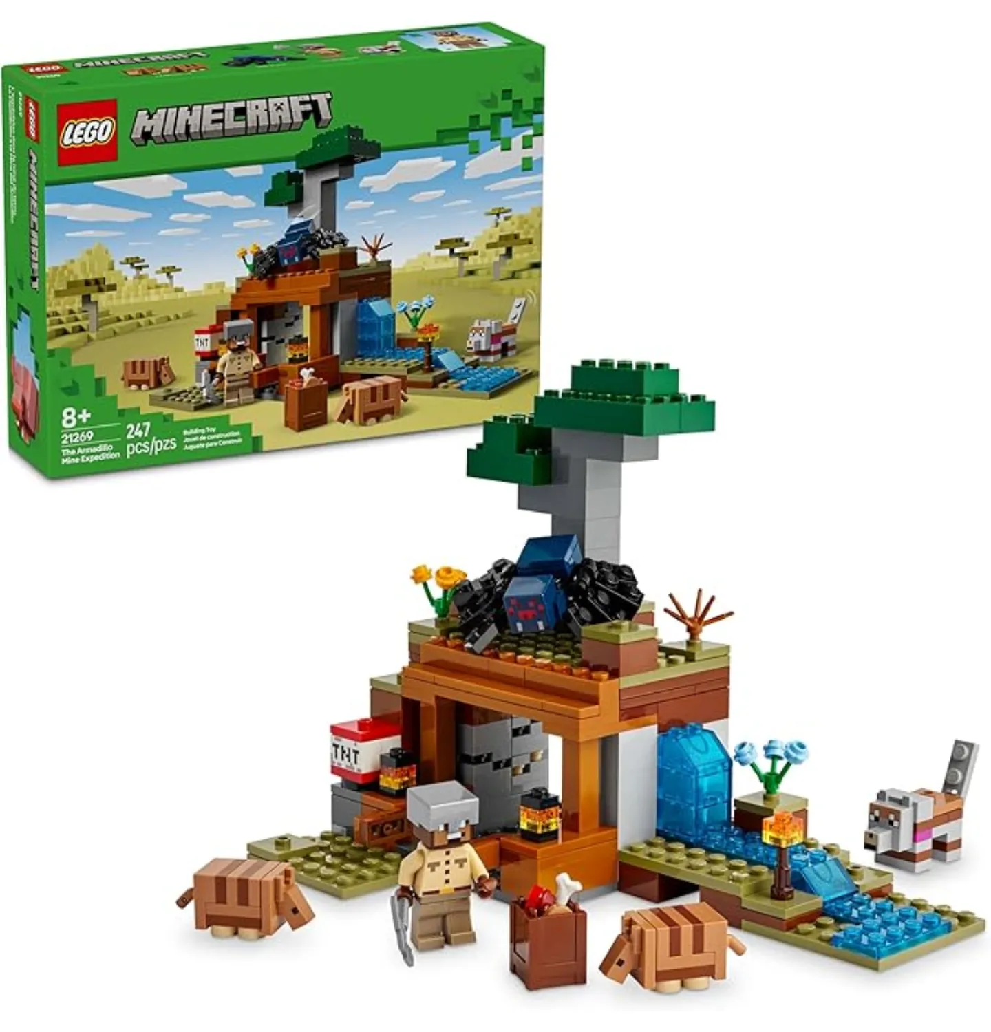 LEGO Minecraft A Expedição na Mina do Tatu 21269